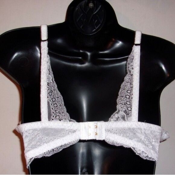Youmita White Lace Demi Soft Cup 38C Bra NWT - Picture 2 of 7